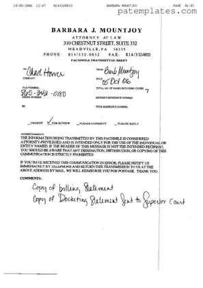 Fill in Your Docketing Statement Civil Pennsylvania Form