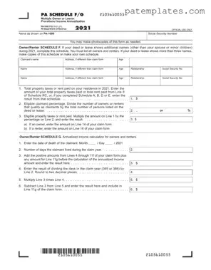 Fill in Your Pa 1000 G Form