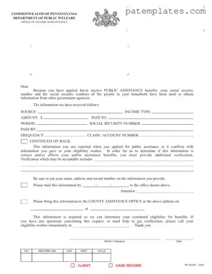 Fill in Your Pa 162Vr Form