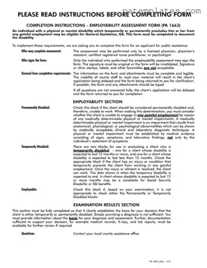 Fill in Your Pa 1663 Form
